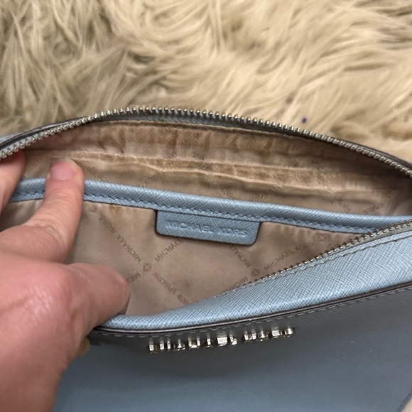 Michael Kors Sky Blue Crossbody Bag - Picture 10 of 15